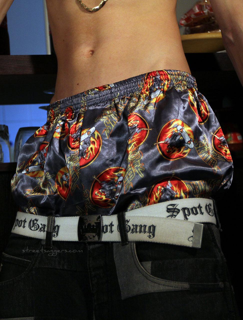 Satin boxers 